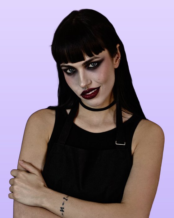 Luna, the goth face of Horoastcope